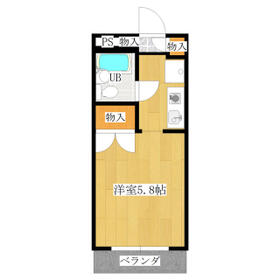 ソワレ東大宮Ⅱの間取り