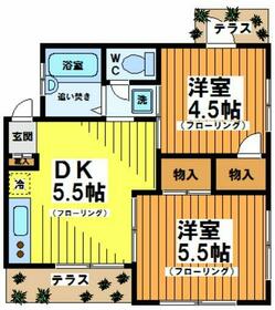 ハイウェル下北の間取り