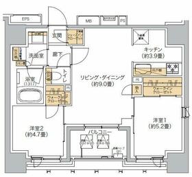 リビオメゾン西麻布の間取り