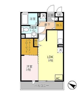 フローラの間取り