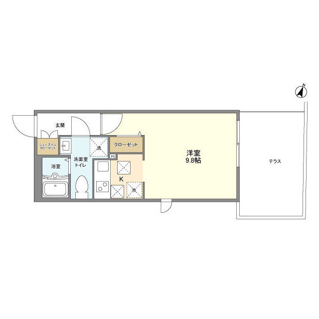 ブランシェ学芸大学の間取り