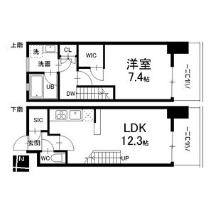 シエルブルー栄の間取り