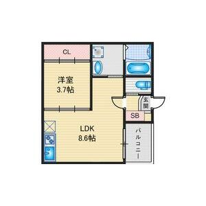 ハーモニーテラス上小田井Ⅱの間取り
