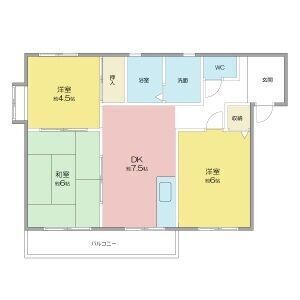 アムール1995の間取り