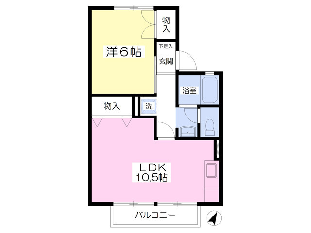 プランタンの間取り