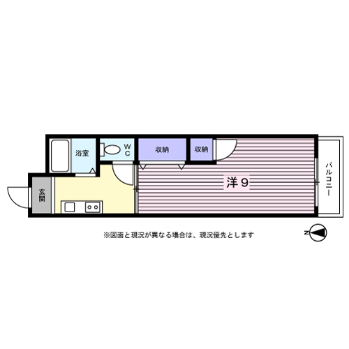 カサ・デ・コリーナの間取り