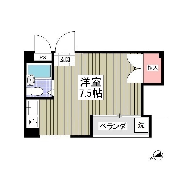 キャビットハウスの間取り