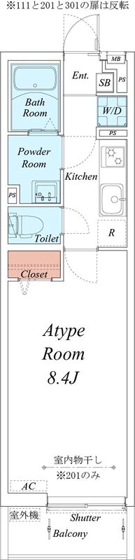 リブリ・co'modoの間取り