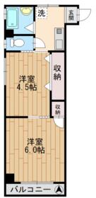華本マンションの間取り