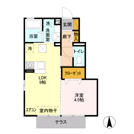 エトワール・ベガの間取り