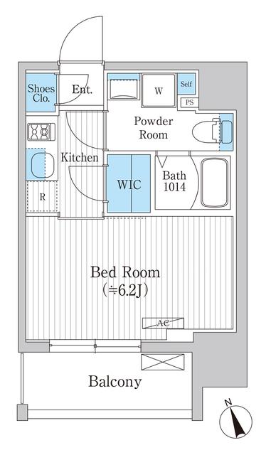 イプセ品川戸越の間取り