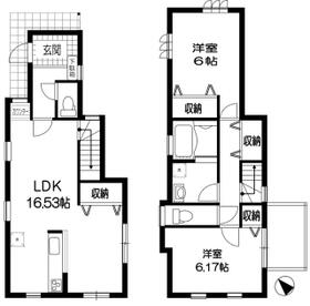 豊島区上池袋1丁目戸建の間取り