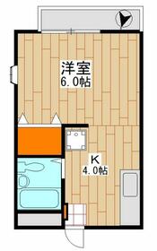 パティオ中野島の間取り
