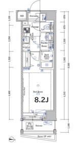 XEBEC平和島Ⅱの間取り
