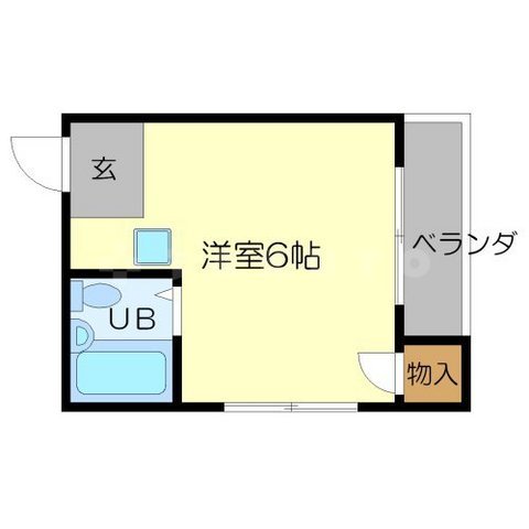 山口パレスの間取り