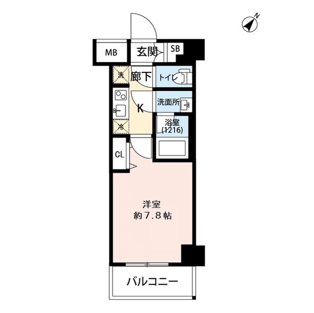 プレール・ドゥーク志村坂上Ⅱの間取り