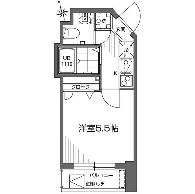 グランアセット早稲田の間取り