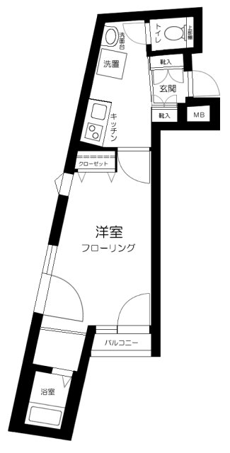 小石川フィエルテの間取り