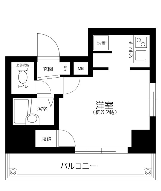 プレール・ドゥーク高円寺の間取り