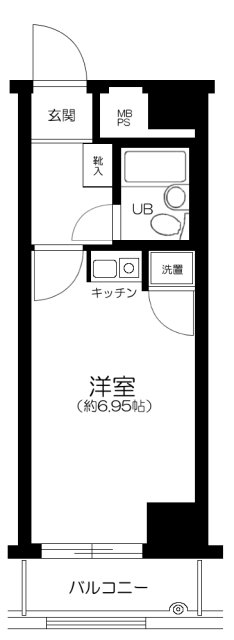 モンテベルデ第3横浜の間取り
