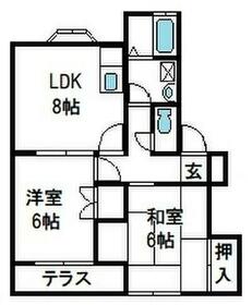 ヴィラ・ウエストウッドの間取り