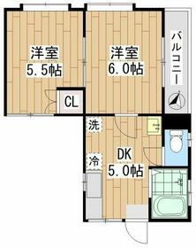 アパートメントのだめの間取り