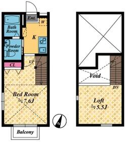 メゾン・ド・カルレ高幡不動の間取り