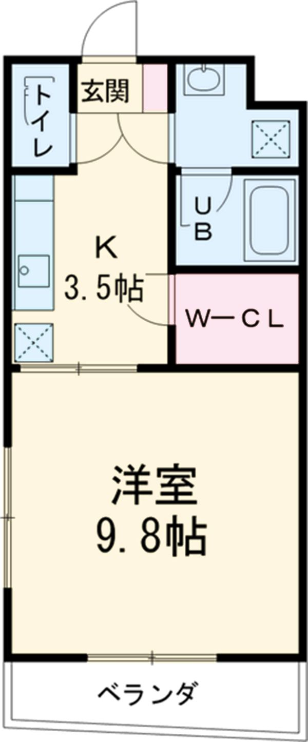 シャルムパルファンの間取り