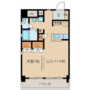 パストラーレ米長の間取り