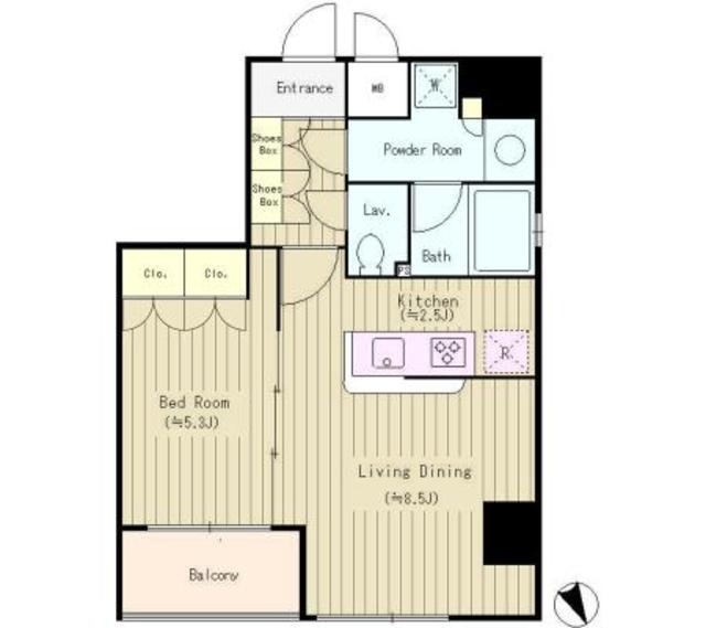 Liaison銀座一丁目の間取り