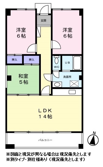 橋本ビルの間取り