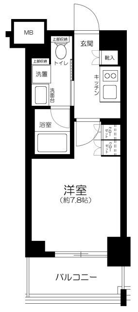 グランスイート麻布六本木の間取り