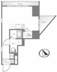 ライオンズマンション西五反田第2の間取り