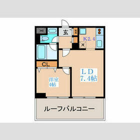 デュオ・スカーラ西新宿(604)の間取り