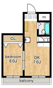コートコア百合丘の間取り