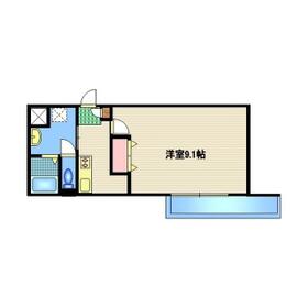 カメリア本町の間取り