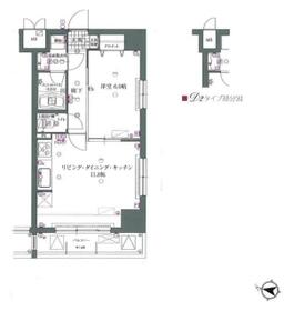 ライジングプレイス向島の間取り