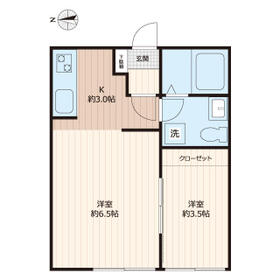 シティハイツの間取り