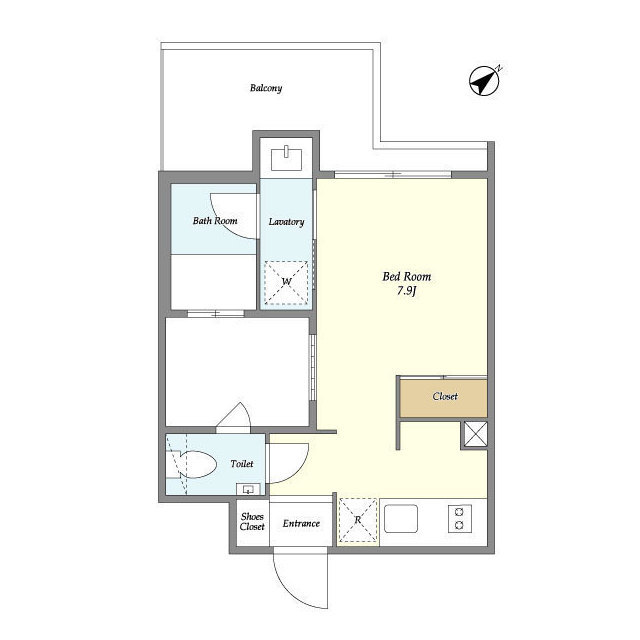 エルスタンザ代々木の間取り