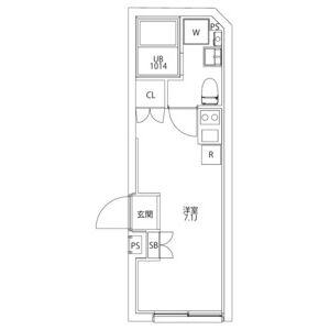 CITY WALK王子DUEの間取り