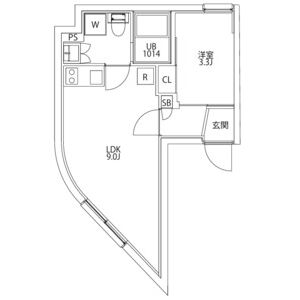 CITY WALK王子DUEの間取り