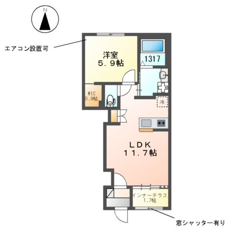 シェエラザードの間取り