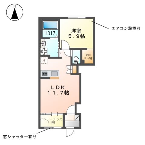 シェエラザードの間取り