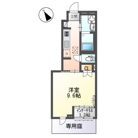 VioletⅢの間取り