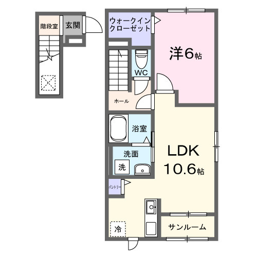 ファンシー・ココの間取り