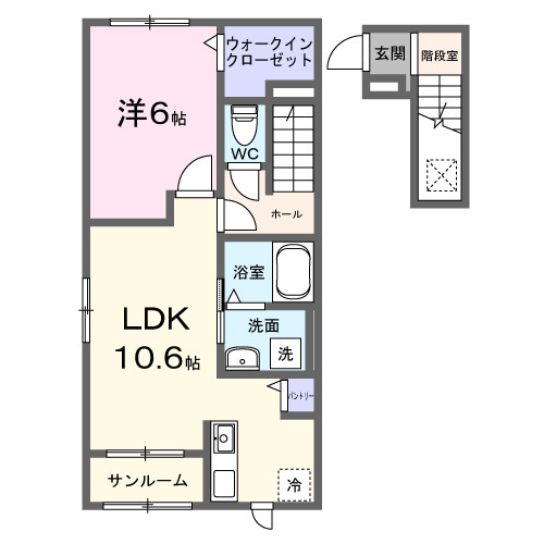 ファンシー・ココの間取り