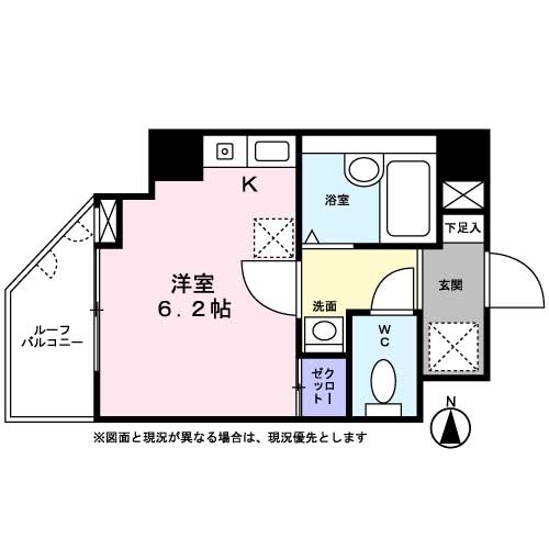 LYNX南台Ⅲの間取り