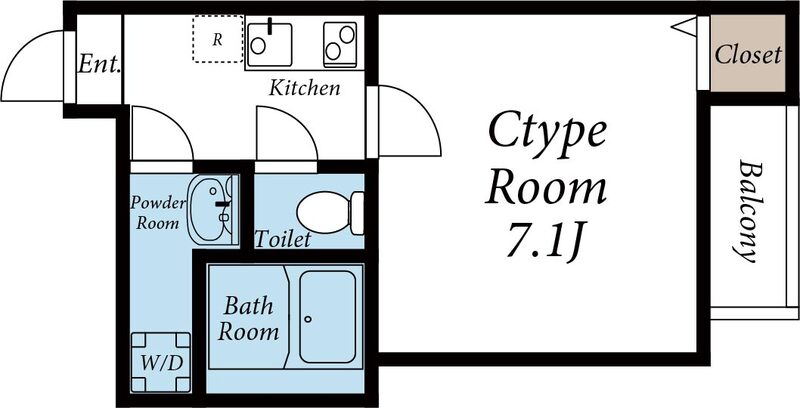 maison Kの間取り