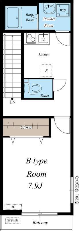リブリ・La vie en roseの間取り