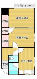 内村コーポの間取り